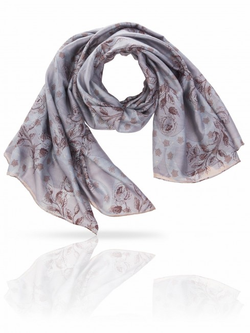 Палантин Женский SN-ROSA.BAGH/SILVER.BL